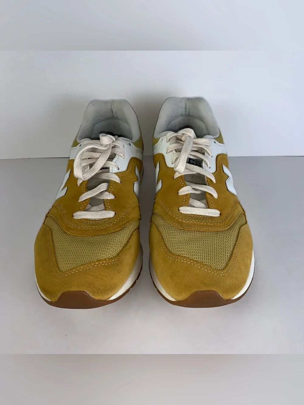 New Balance 997H Gold Suede Retro Fashion Sneakers Men's Size 11